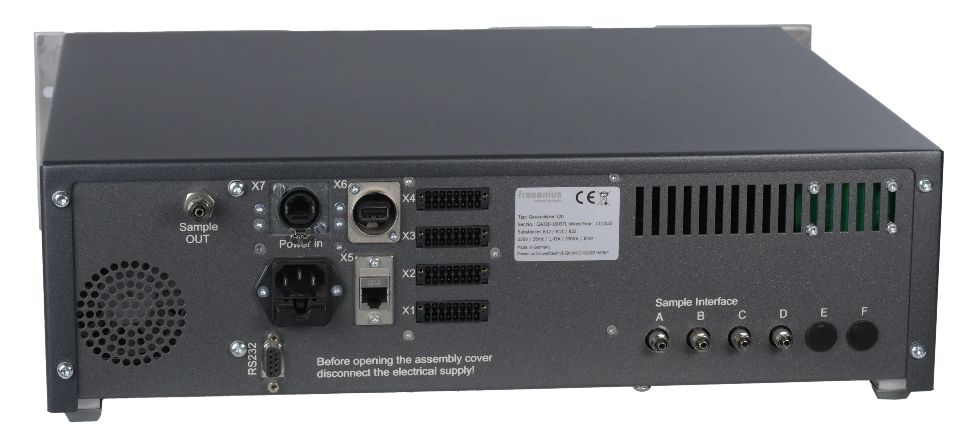 analizator gazów ga 320